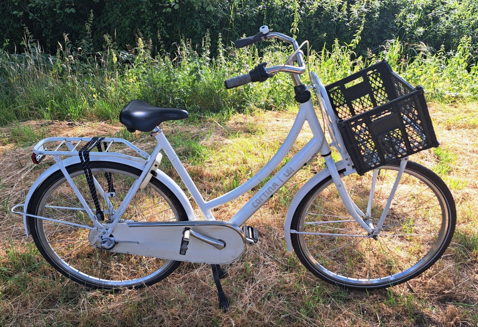 Witte CORTINA U4 met 3 versnellingen. Frame 57cm, Terugtraprem, Versnellingen, 56 cm of meer, Zo goed als nieuw