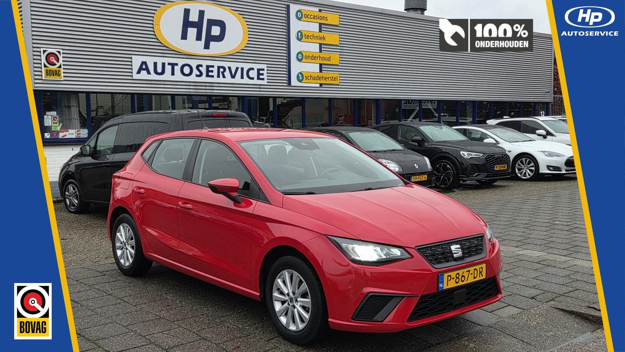 SEAT Ibiza 1.0 EcoTSI Style, Auto's, Seat, Stof, 95 pk, Ibiza, Origineel Nederlands