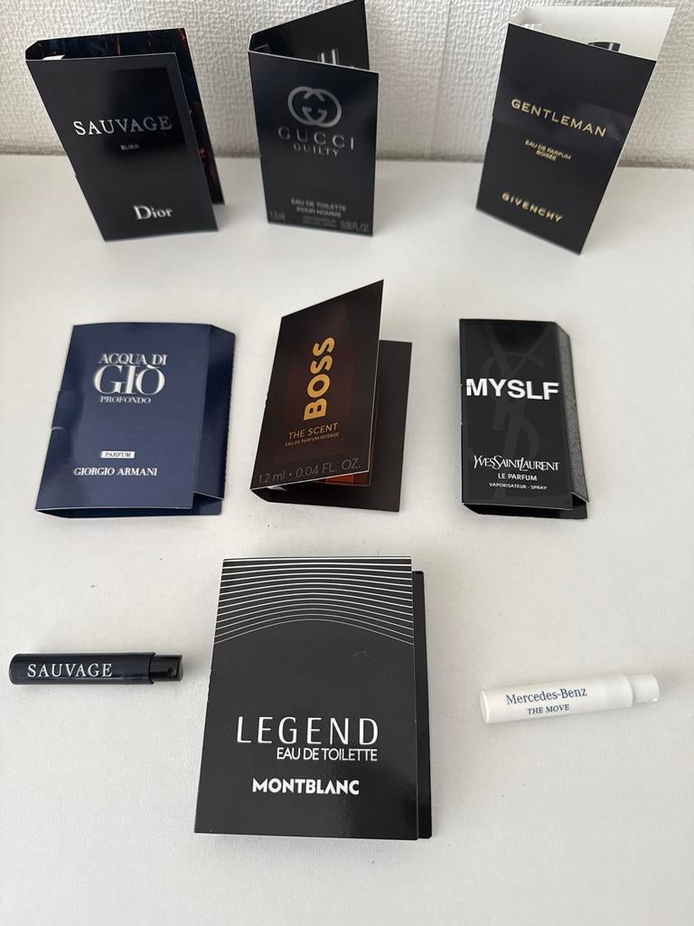 Diverse parfum samples van bekende merken, Sieraden, Tassen en Uiterlijk, Uiterlijk | Parfum, Nieuw, Ophalen of Verzenden