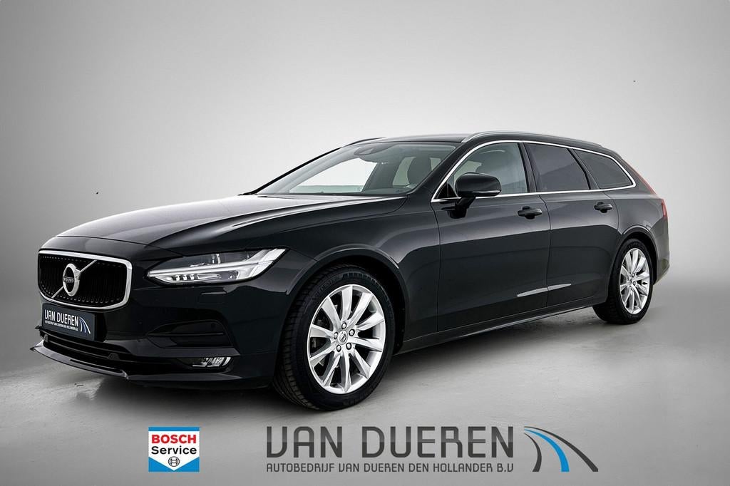 Volvo V90 2.0 T4 Momentum Camera, Trekhaak (bj 2019), Euro 6, 1969 cc, Leder en Stof, 14 km/l