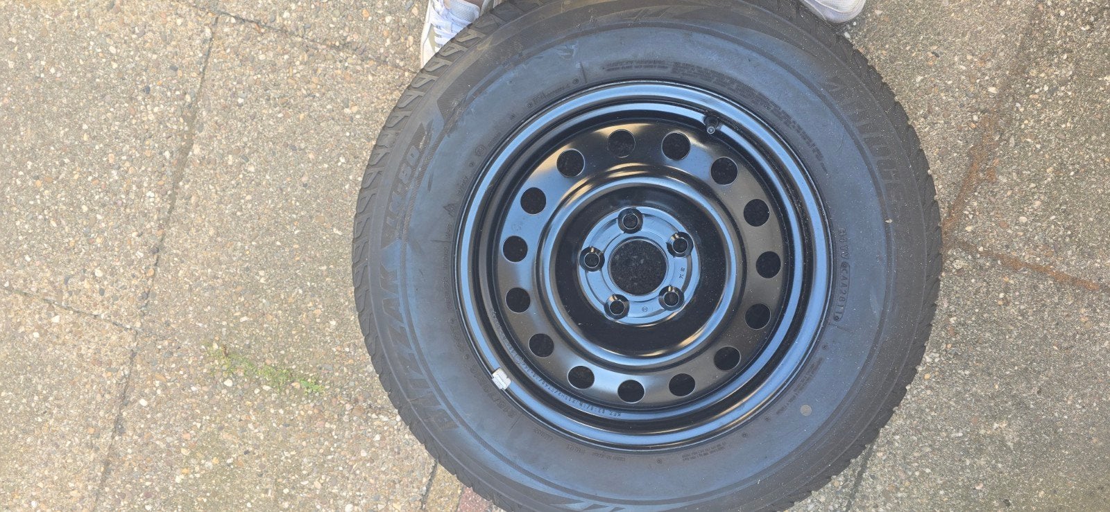 Ongebruikt reservewiel met Bridgestone Blizzak 215/70R16, Ophalen of Verzenden, Nieuw