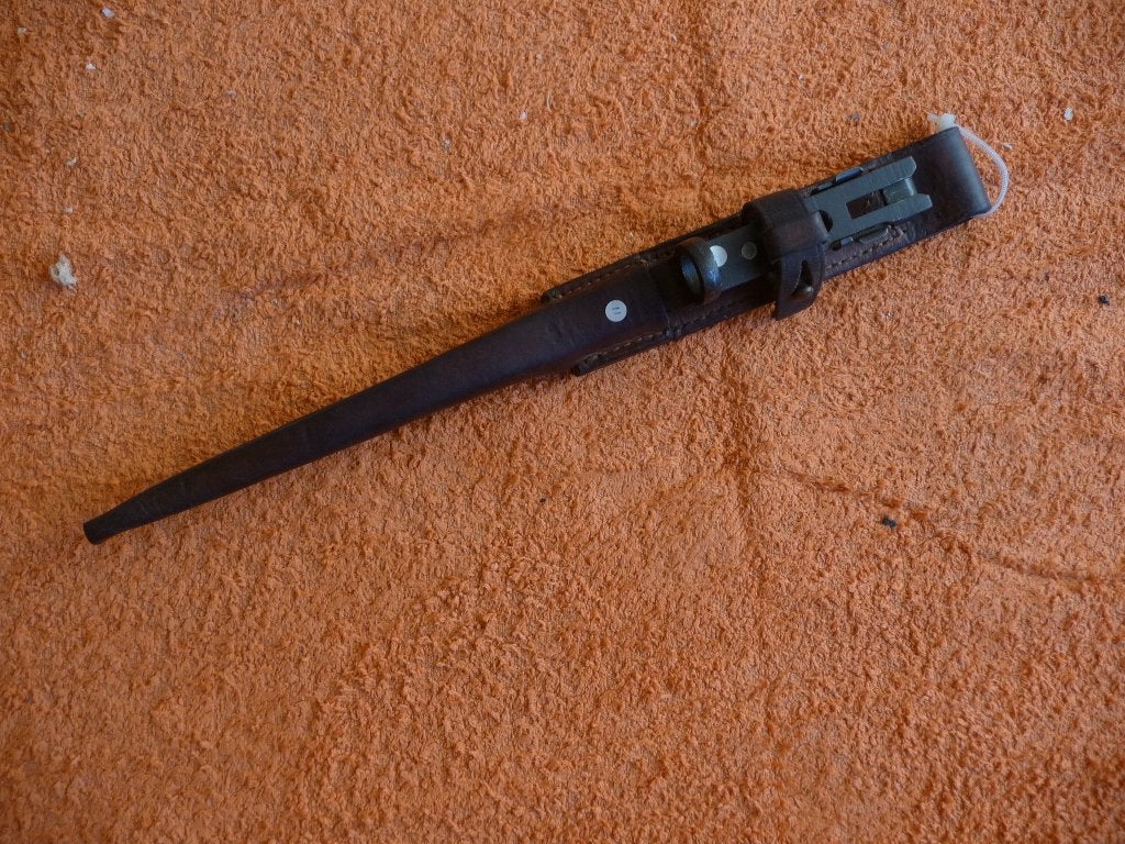 Bajonet Johnson geweer, Verzamelen, Militaria | Algemeen, Ophalen of Verzenden, Overige soorten, Nederland, Overige typen