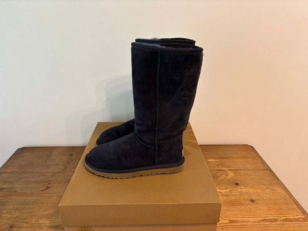 UGG Classic Tall laarzen schoenen mt 37 (Navy / Donkerblauw), Hoge laarzen, UGG, Blauw, Ugg