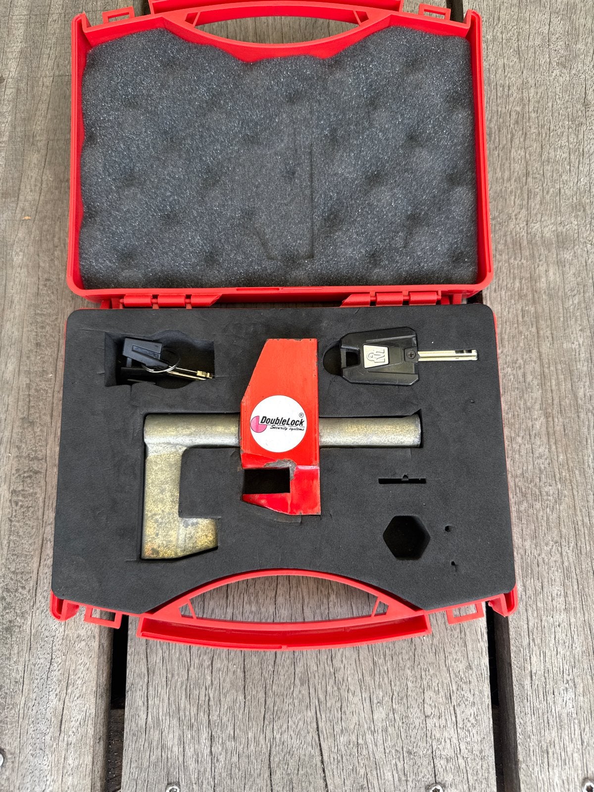DoubleLock Compact Eagle Dissel slot SCM gekeurd, Ophalen of Verzenden, Gebruikt