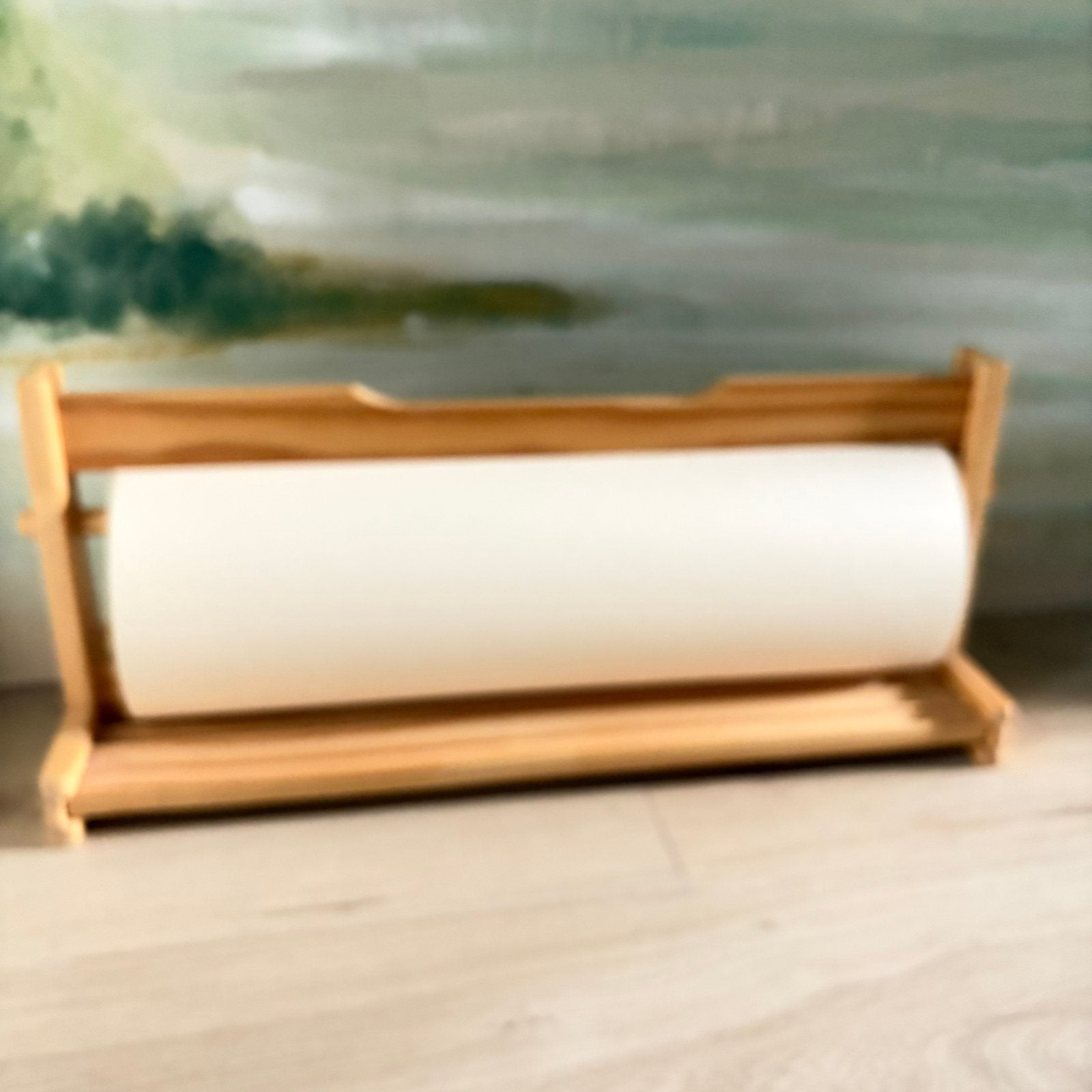 IKEA tekenrol met houten houder, Ophalen of Verzenden, Zo goed als nieuw, Jongen of Meisje