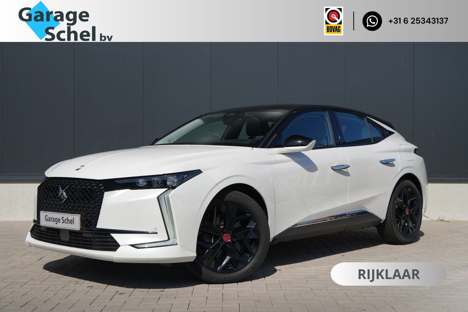 DS DS 4 E-Tense Bastille+ Stoelverwarming/Koeling - Massage, Auto's, 77 km/l, Gebruikt, 4 cilinders, Wit