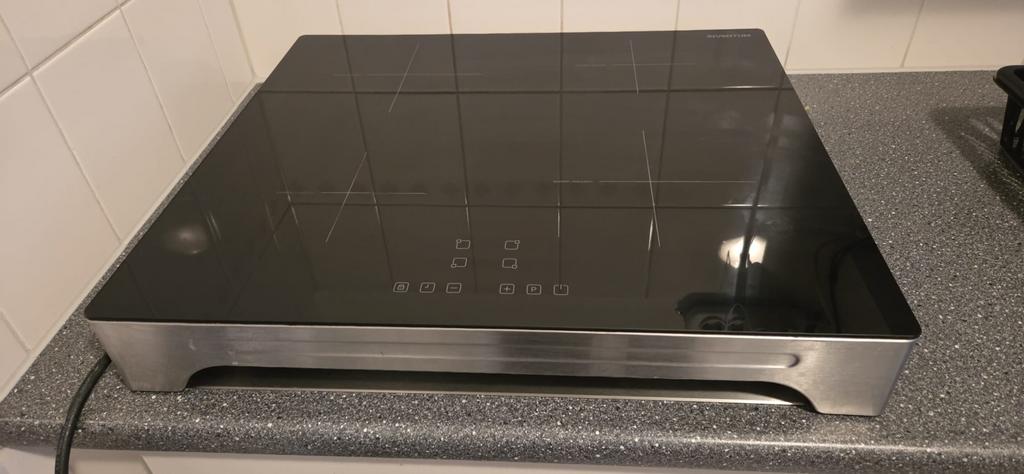 Elektrische kookplaat Inventum, Ophalen, 4 kookzones, Zo goed als nieuw, Vrijstaand