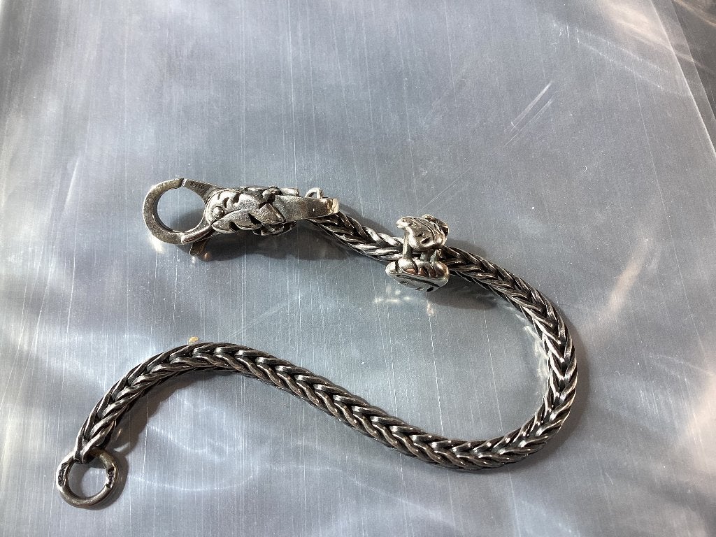 Nieuw Trollbeads starterarmband tropisch, Sieraden, Tassen en Uiterlijk, Bedels, Nieuw, Trollbeads, Zilver, Verzenden