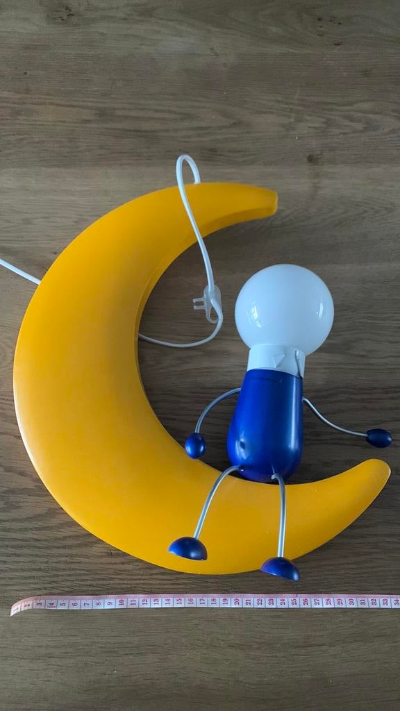 Philips Lamp mannetje op de maan hanglamp kinderkamer, Huis en Inrichting, Ophalen of Verzenden, Zo goed als nieuw, Minder dan 50 cm