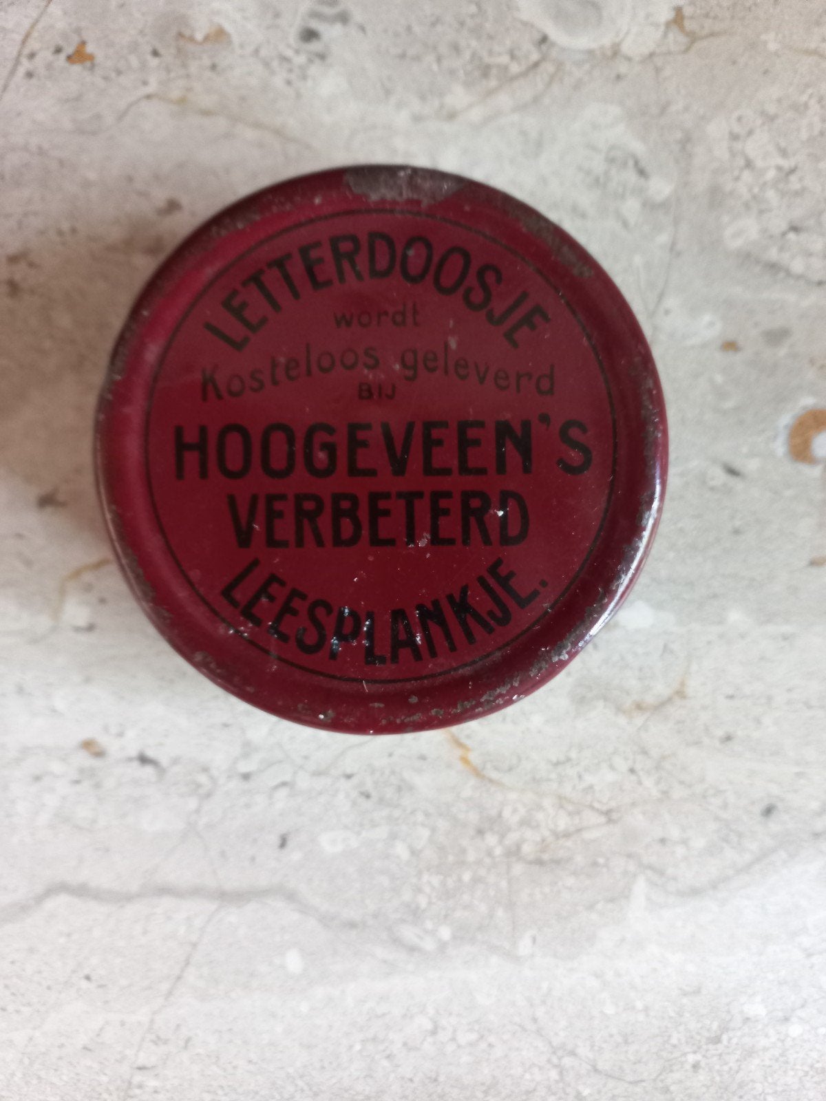 Letterdoosje  Wolters voor leesplankje, Ophalen of Verzenden, Gebruikt, Overige