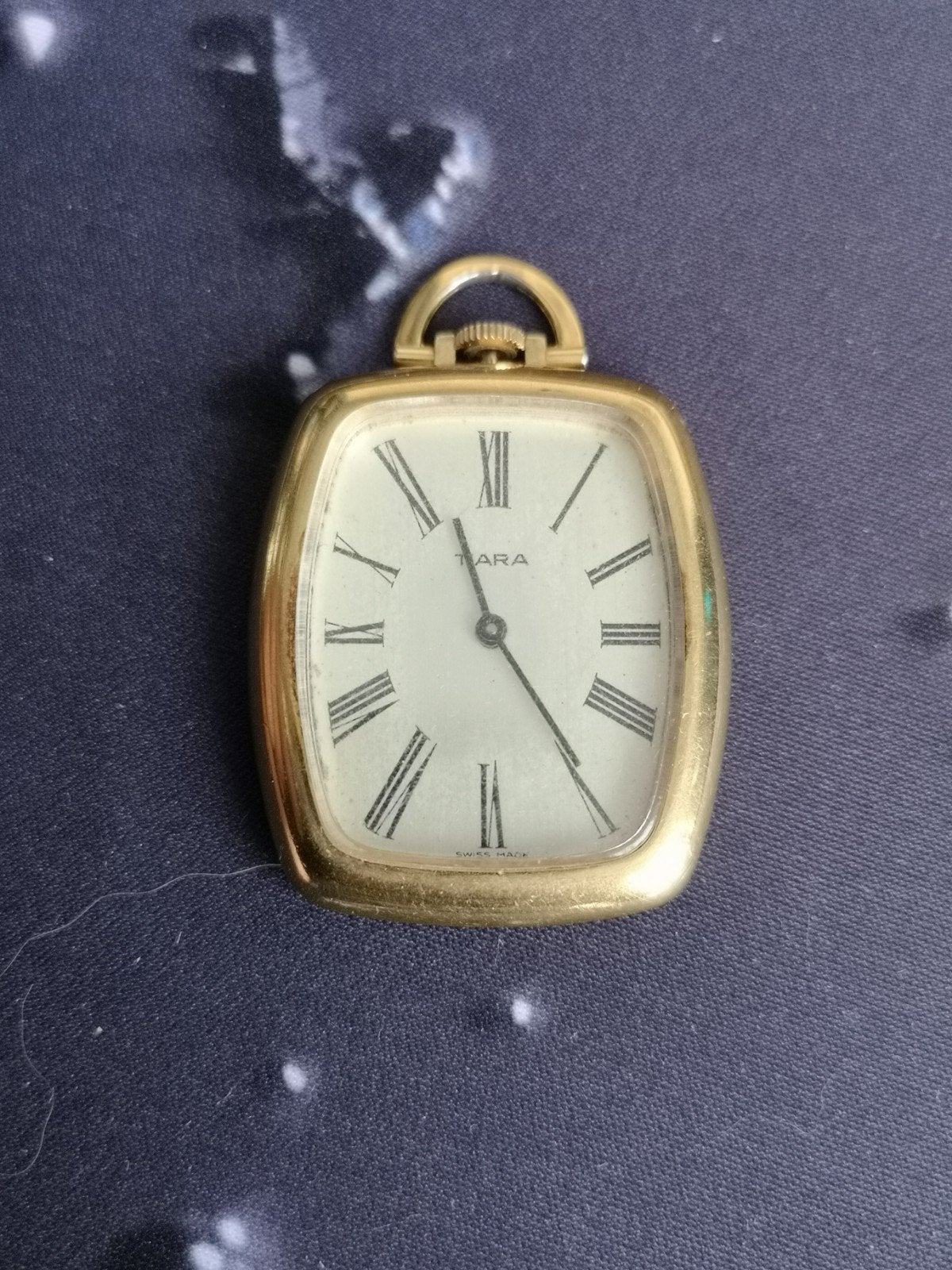 Vintage Zakhorloge Tiara, Overige merken, Zakhorloge, Verguld, 1960 of later