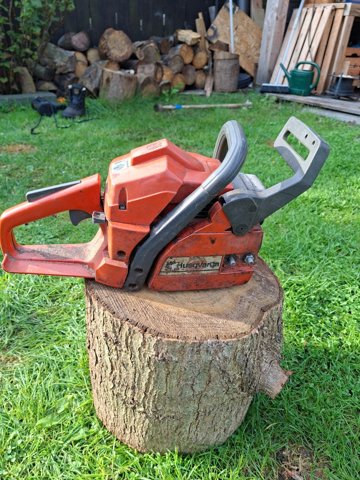 Husqvarna 141 Kettingzaag - Opknapper, Ophalen of Verzenden, Gebruikt, Kettingzaag, Husqvarna