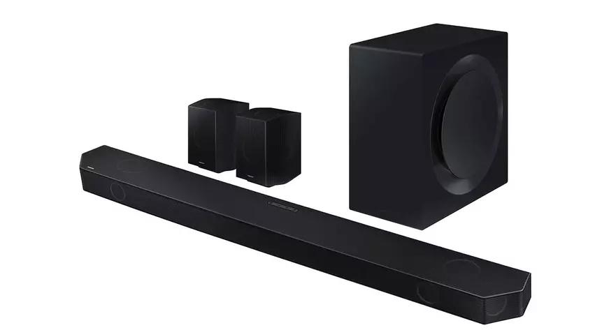 Samsung HW-Q990B soundbar met Dolby Atmos achterspeakers, Audio, Tv en Foto, Soundbars, Ophalen, Met externe subwoofer, Gebruikt