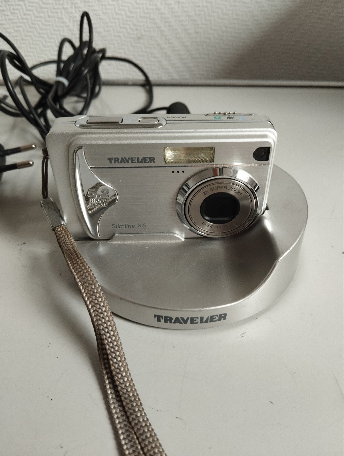 Traveler Slimline X5 Compactcamera - Zeer Goede Staat, Ophalen of Verzenden, Zo goed als nieuw, Overige Merken
