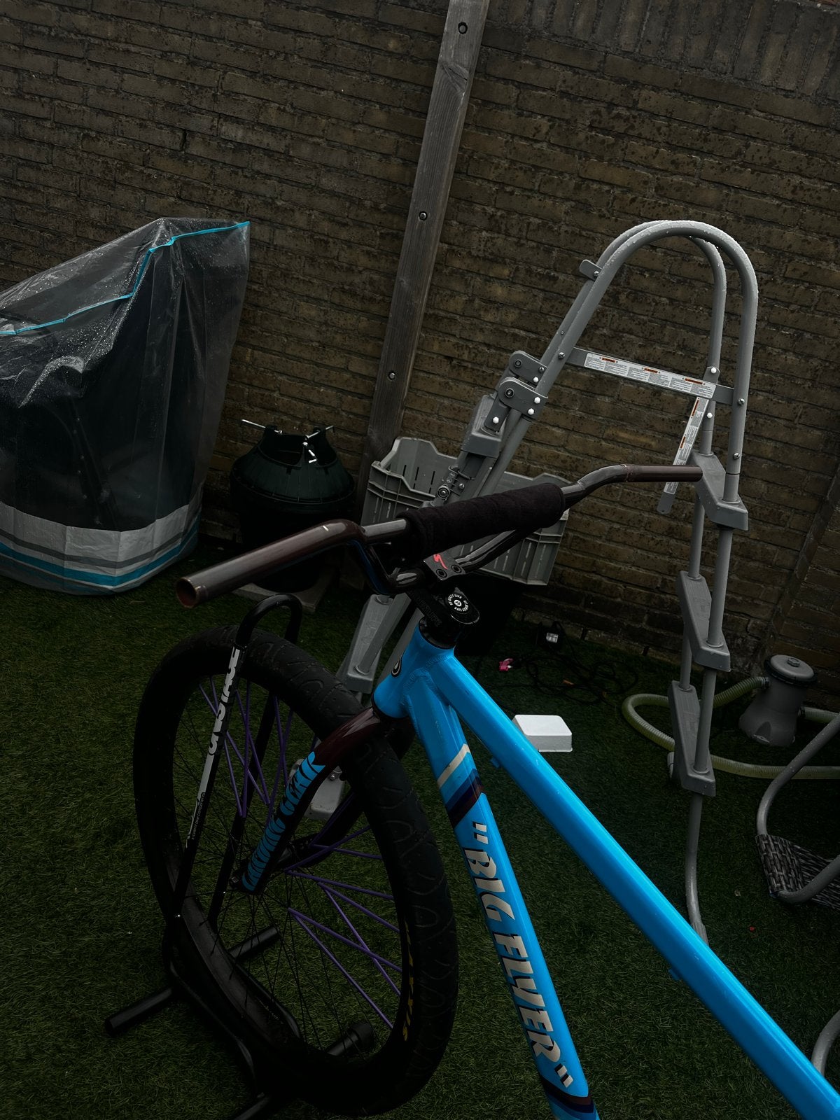 Big Flyer BMX - Geen remmen, geen grips!, Ophalen of Verzenden, Gebruikt, Aluminium, 24 inch of meer