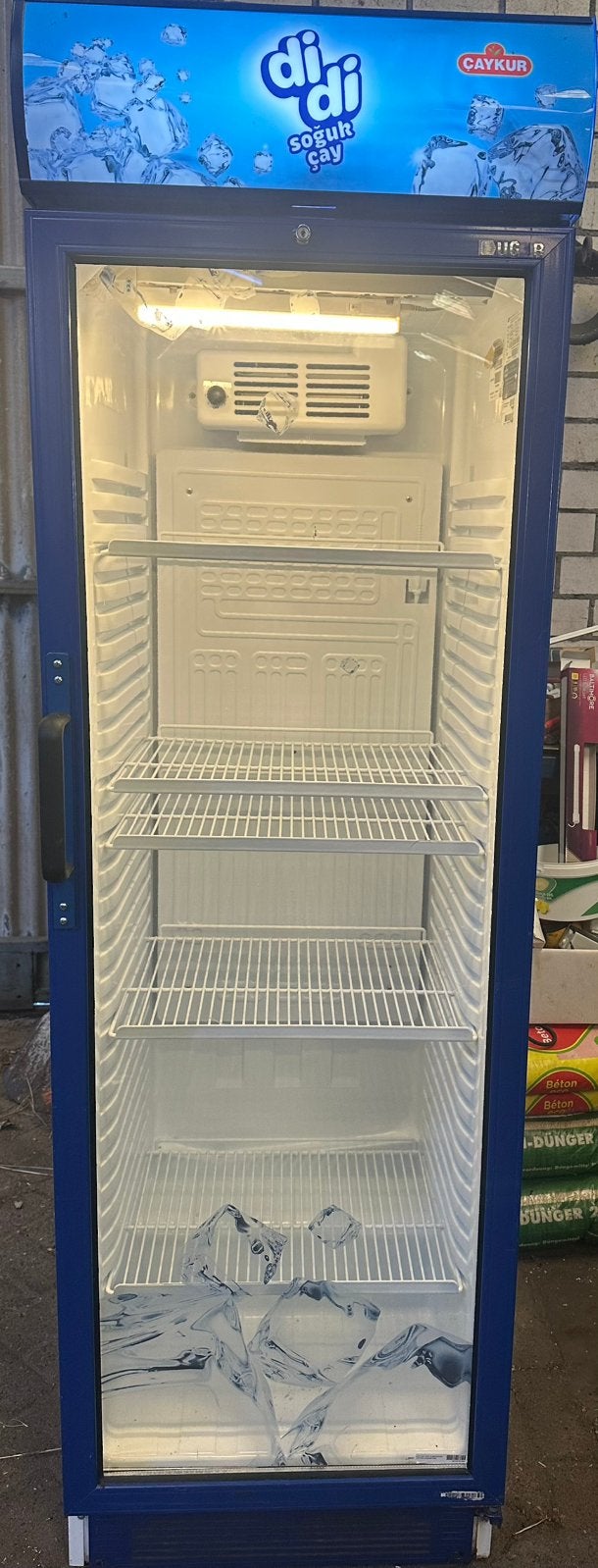 Hoge,goedwerkende koelkast, Witgoed en Apparatuur, Ophalen, Zo goed als nieuw, 160 cm of meer