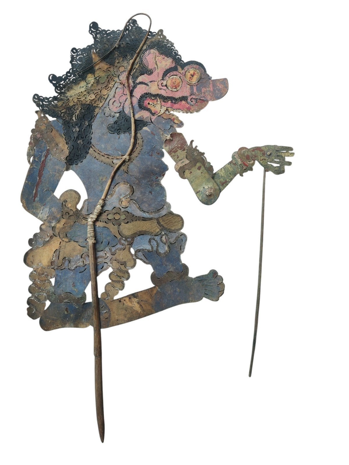 Antieke wayang kulit, Antiek en Kunst, Ophalen of Verzenden