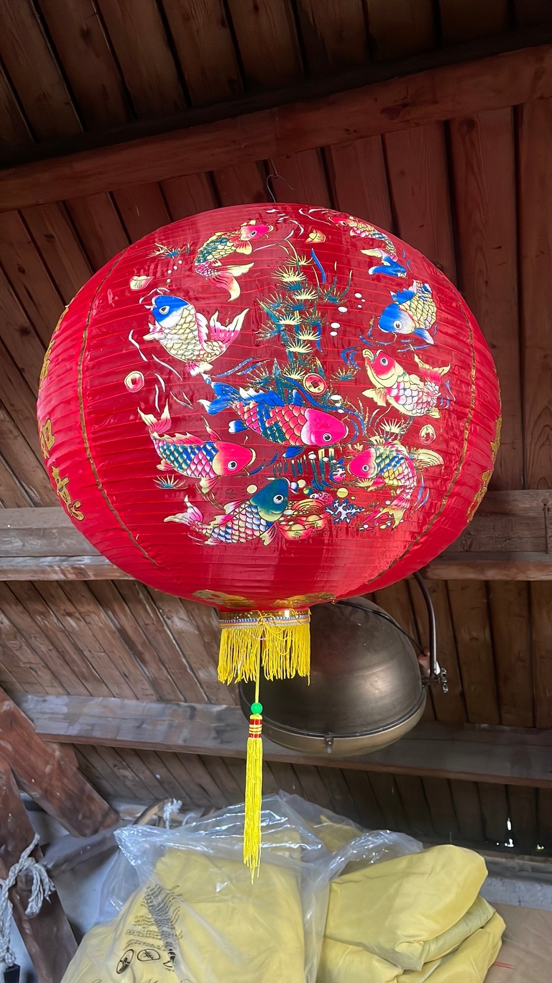 Chinese lamp, Ophalen of Verzenden, Zo goed als nieuw