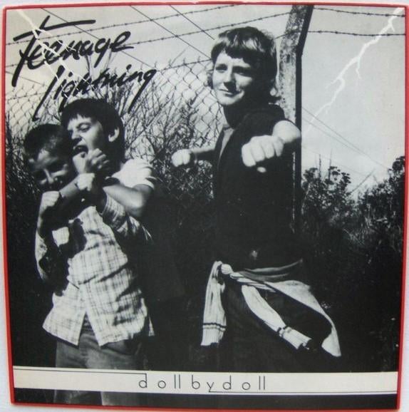 doll by doll / teenage lightning-alt/indie/punk-jackie leven, Gebruikt, Verzenden, 7 inch, Single
