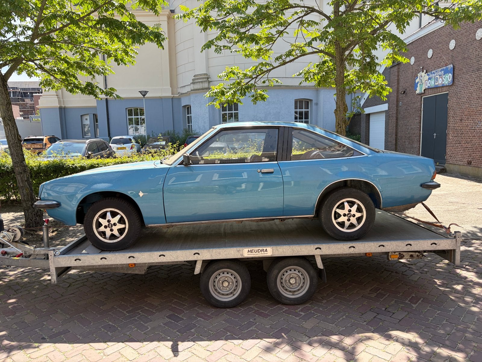 Opel Manta 1.9 S 1976 1E EIGENAAR APK VRIJ, 1897 cc, Blauw, Origineel Nederlands, Handgeschakeld