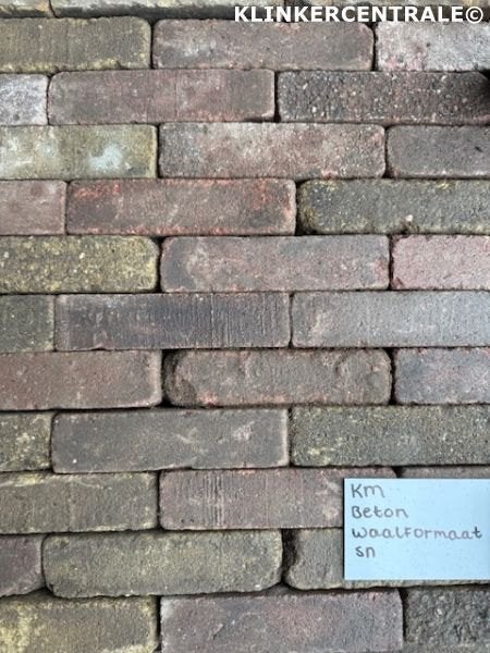 540m2 gemêleerd betonwaaltjes betonklinkers waalformaat bss, Tuin en Terras, Bij dit gebruikte product niet meer te achterhalen.