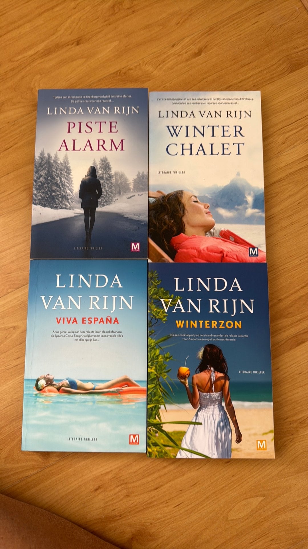 Linda van Rijn 4 boeken, Ophalen of Verzenden, Zo goed als nieuw