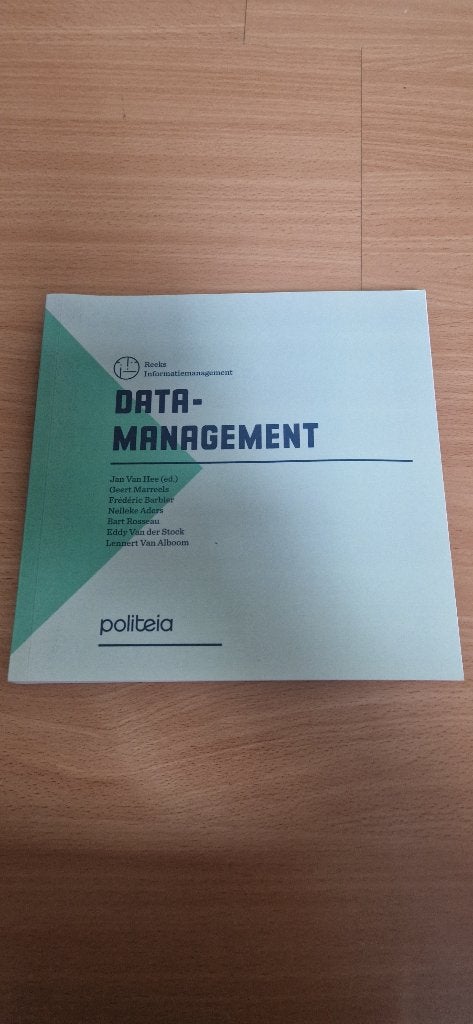 Datamanagement, Ophalen of Verzenden, Beta, Nieuw, HBO