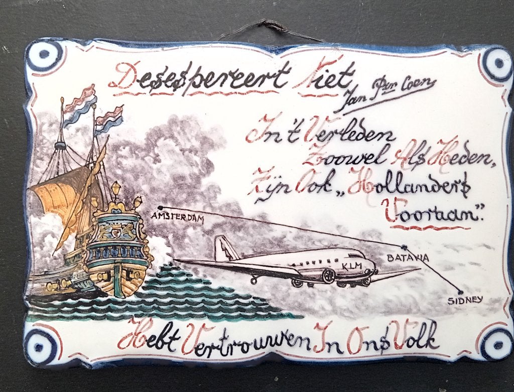 TEGEL AMSTERDAM BATAVIA SIDNEY, Antiek en Kunst, Verzenden