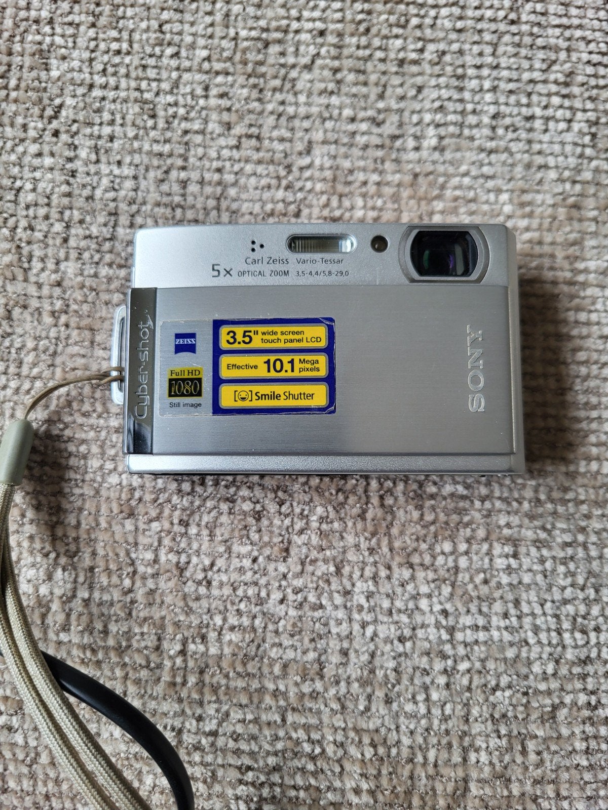 Sony Cyber-shot DSC-T300 Compactcamera 10.1 MP, Gebruikt, Beeldstabilisatie, Ophalen of Verzenden, Compactcamera