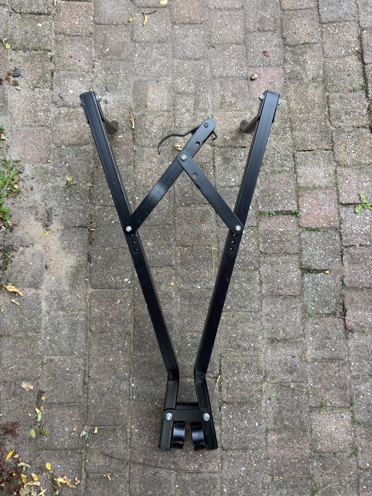 Zwarte fietsendrager voor auto, Ophalen, Gebruikt