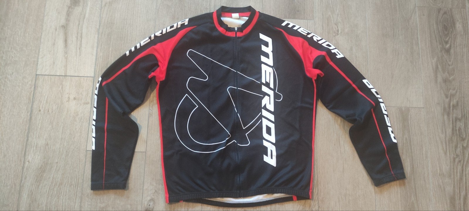 Merida fiets shirt lange mouwen - Maat XXL, Gebruikt, Merida, Ophalen of Verzenden, Bovenkleding