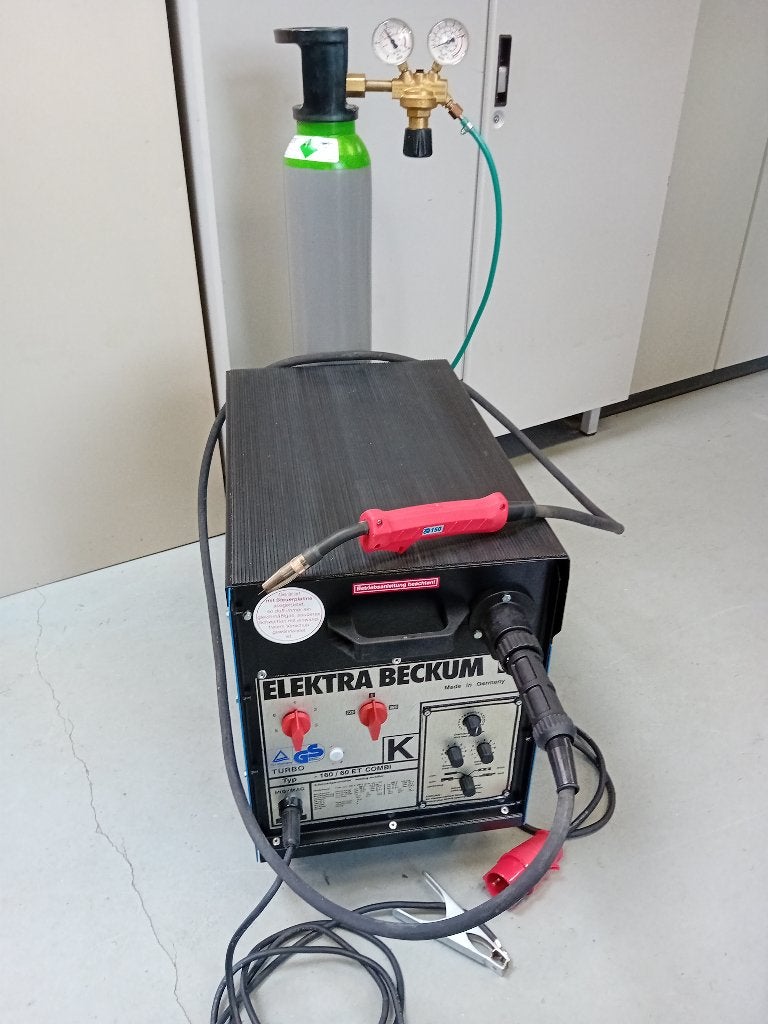 Hekwerk Plaatwerk en Constructie laswerk Elektra Beckum 160A, Ophalen, Zo goed als nieuw