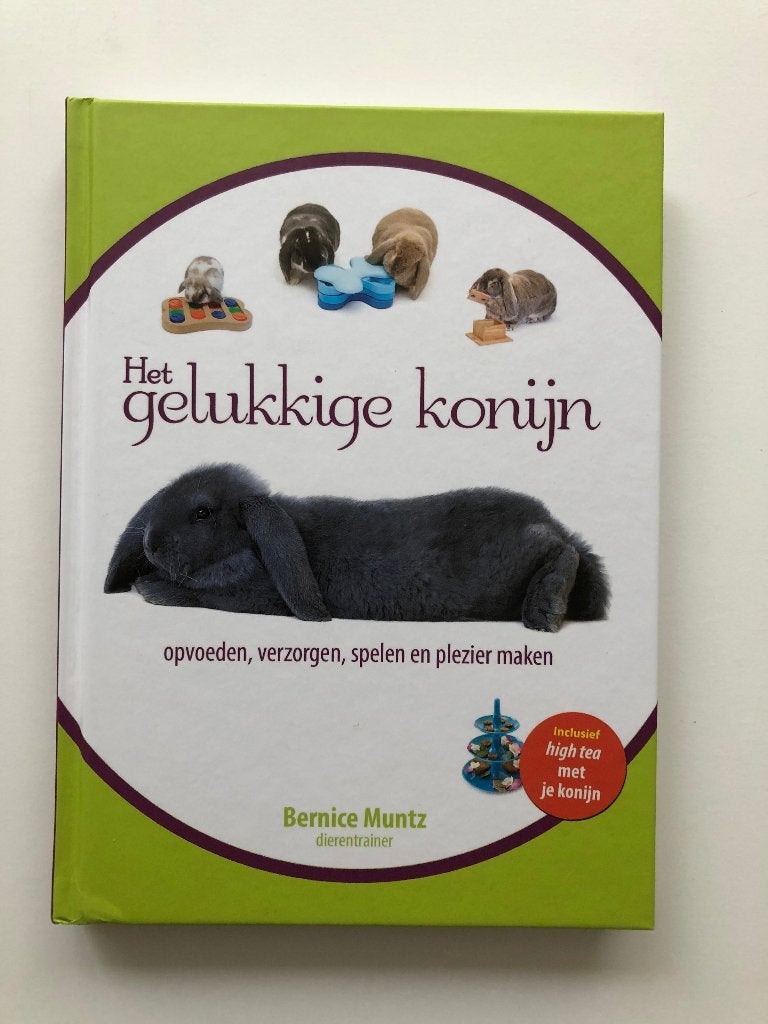 Het gelukkige konijn, Boeken, Konijnen of Knaagdieren, Zo goed als nieuw, Verzenden, Bernice Muntz