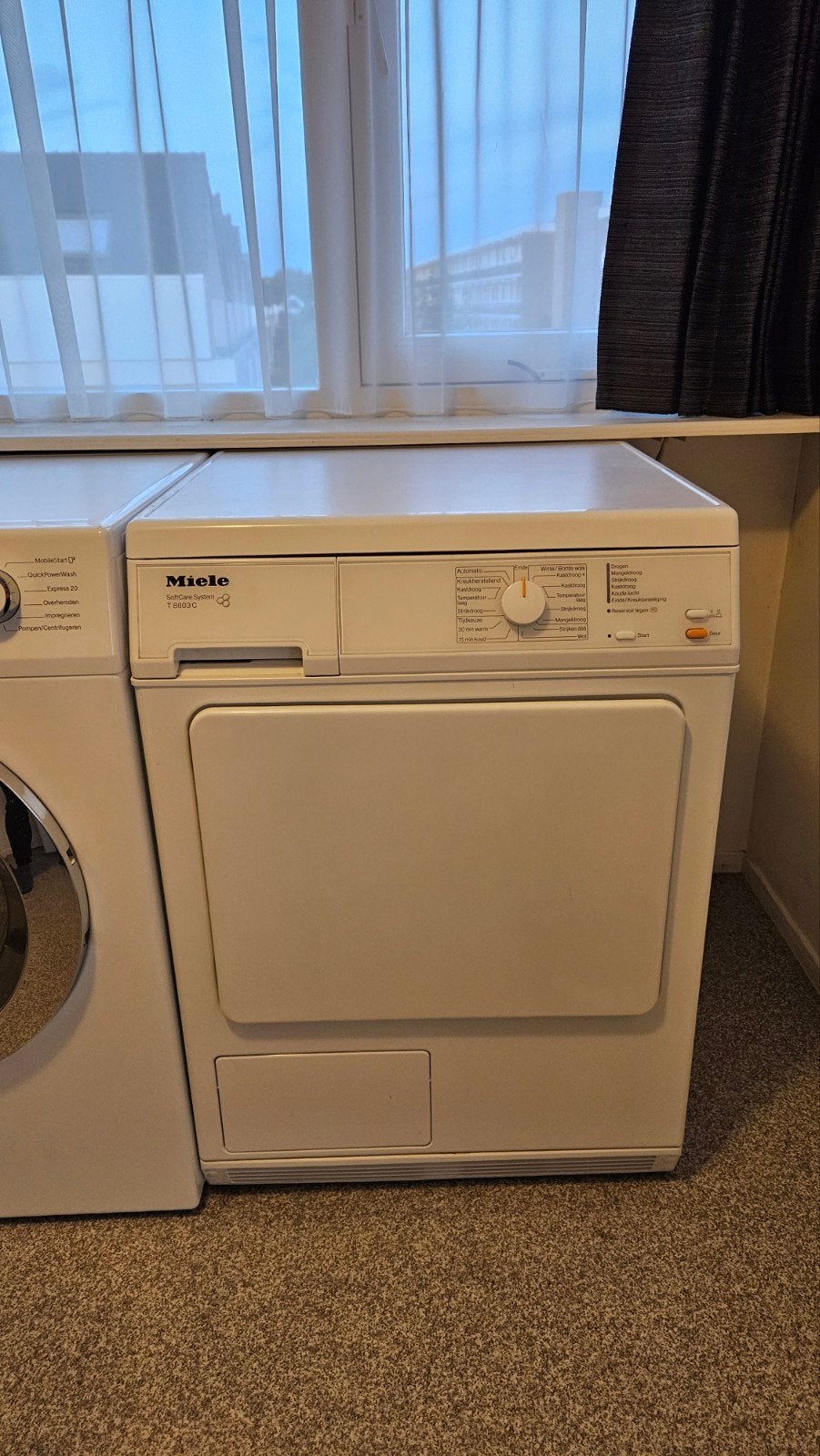 t8803c miele, Ophalen, Gebruikt, Condens, 85 tot 90 cm