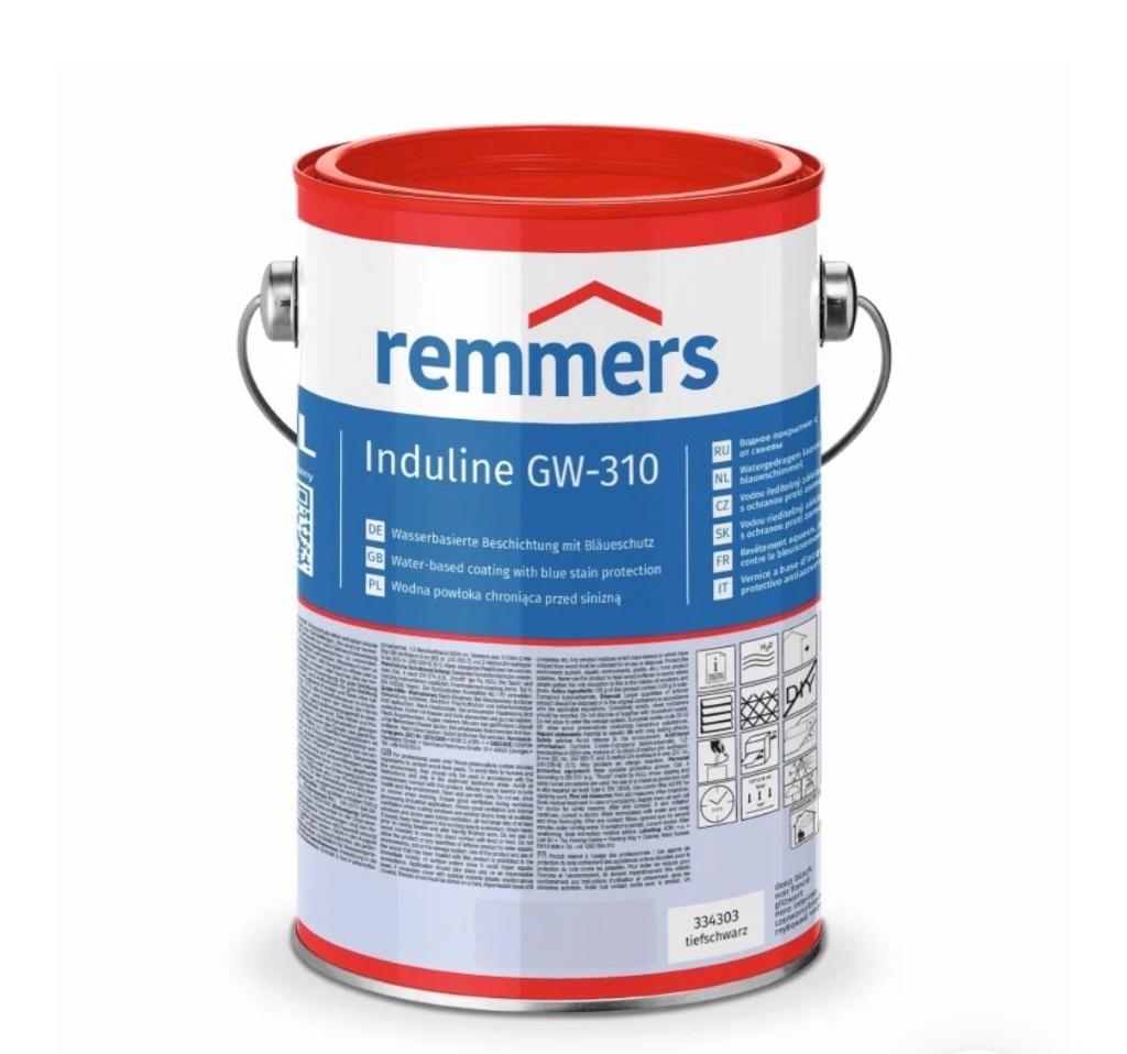 Remmers GW 310 Zwarte Beits 12,5 L voor €140, Zwart, Nieuw, Beits, Ophalen of Verzenden