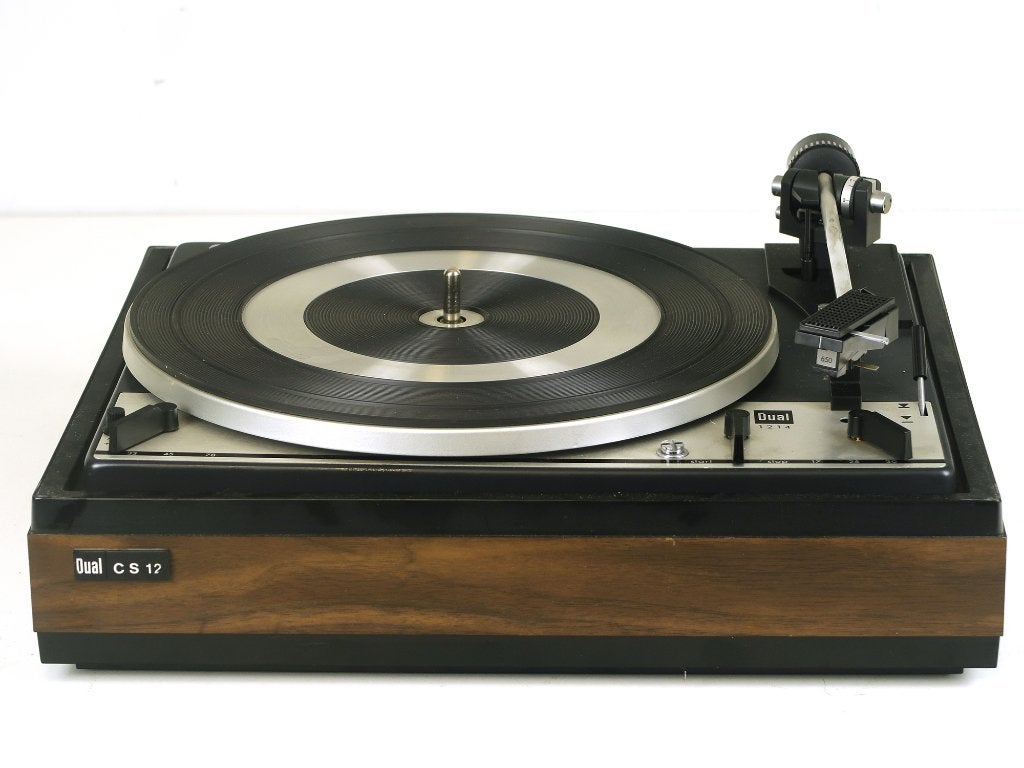 Dual 1214 platenspeler, Ophalen of Verzenden, Platenspeler, Dual, Gebruikt
