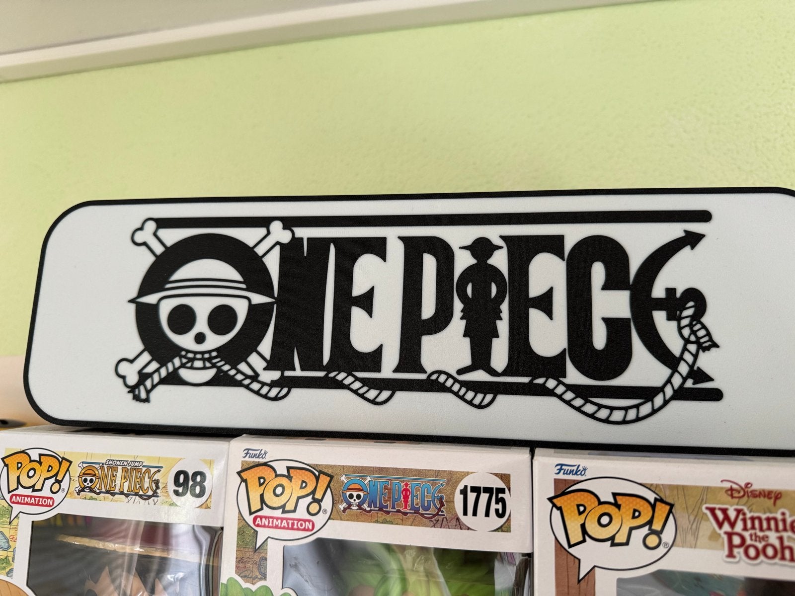 One Piece Logo Lichtbak - Perfect voor Fans!, Verzenden, Nieuw