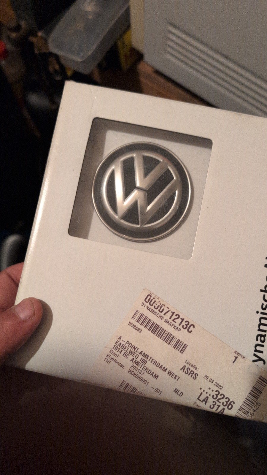Naafkap Volkswagen  3 stuks, Ophalen of Verzenden, Nieuw