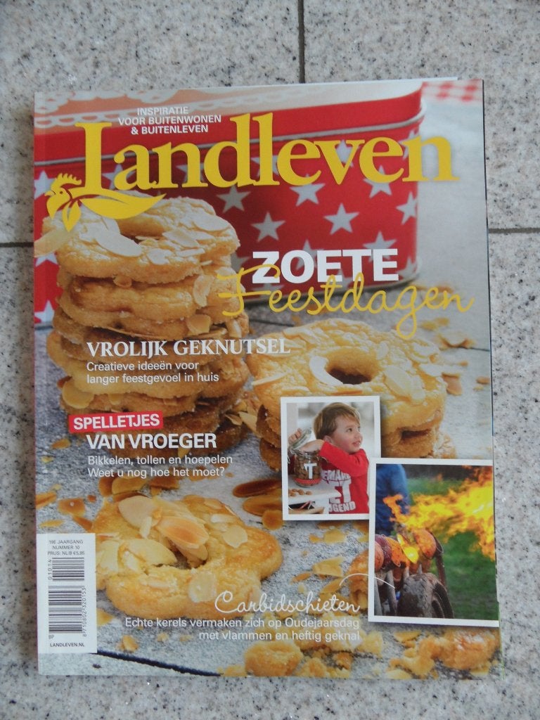 tijdschrift LANDLEVEN - 30 st - buiten wonen - buitenleven, Ophalen of Verzenden, 1980 tot heden, Tijdschrift