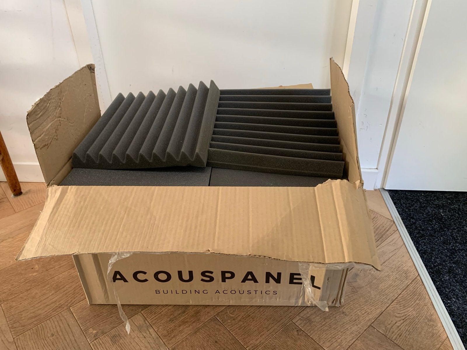 Akoestische panelen 30x30cm - 23 stuks, Ophalen, Zo goed als nieuw