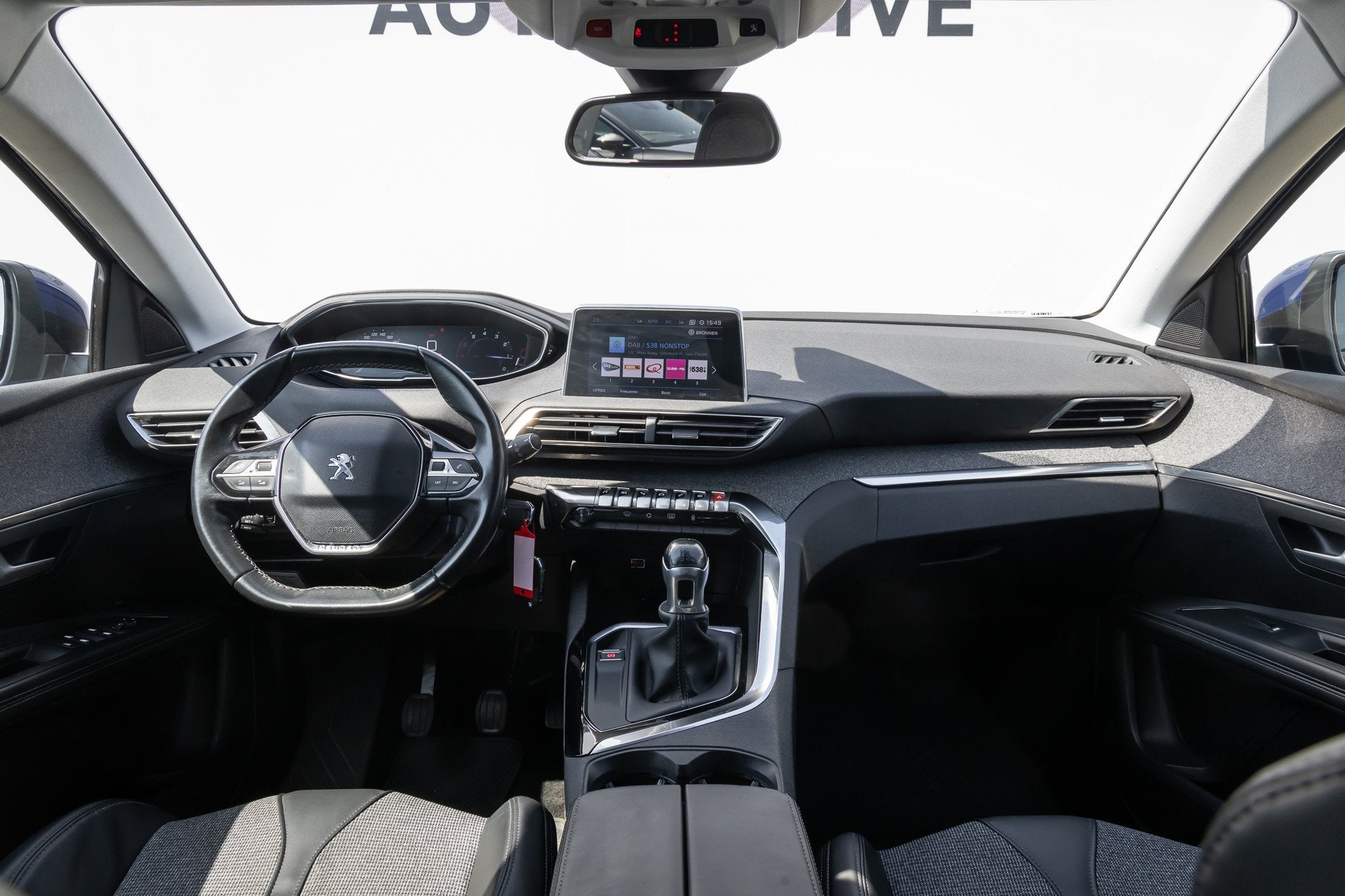 Peugeot 3008 1.2 PureTech Allure nlauto trekhaak | Half lede, Auto's, Gebruikt, Euro 6, 1199 cc, Blauw