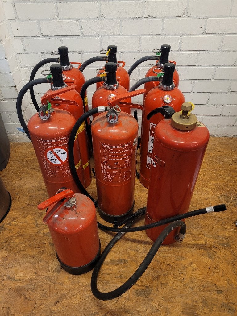 ABC Brandblussers 9 kg en 6 kg, Ophalen, Brandblusser, Gebruikt, ???