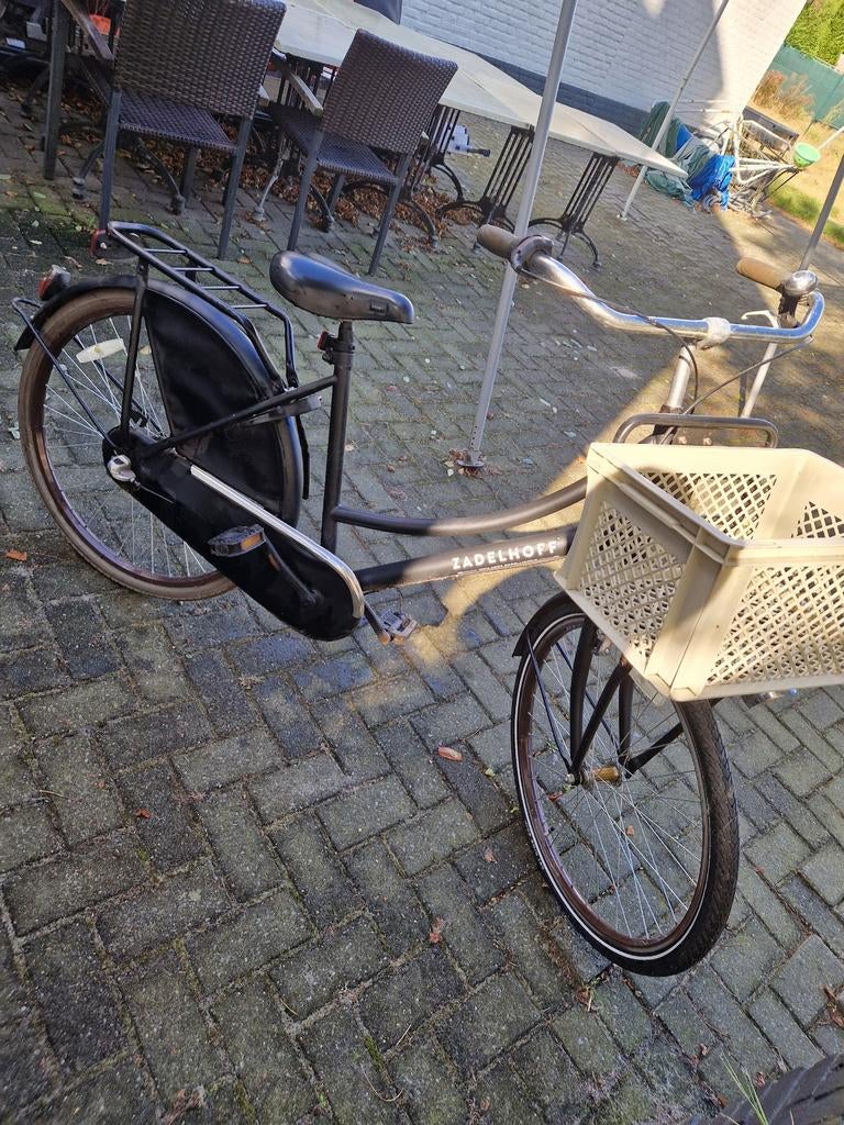 Zadelhoff fiets + Mand + 2 sleutels, Ophalen, Gebruikt, Versnellingen, Minder dan 47 cm