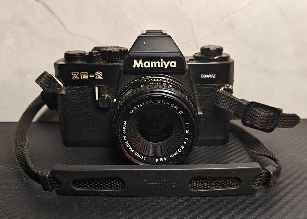 Mamiya ZE-2 Analoog Fototoestel Vintage Camera, Ophalen of Verzenden
