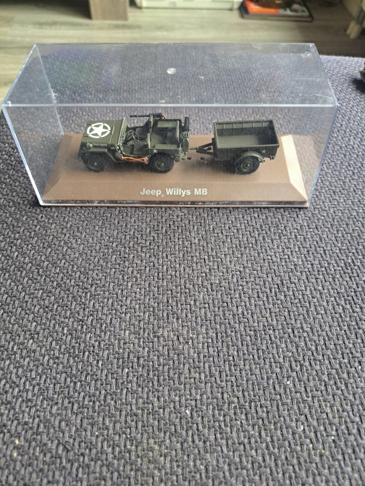 Atlas model jeep willys mb, Gebruikt, Overige typen, Atlas, Ophalen of Verzenden