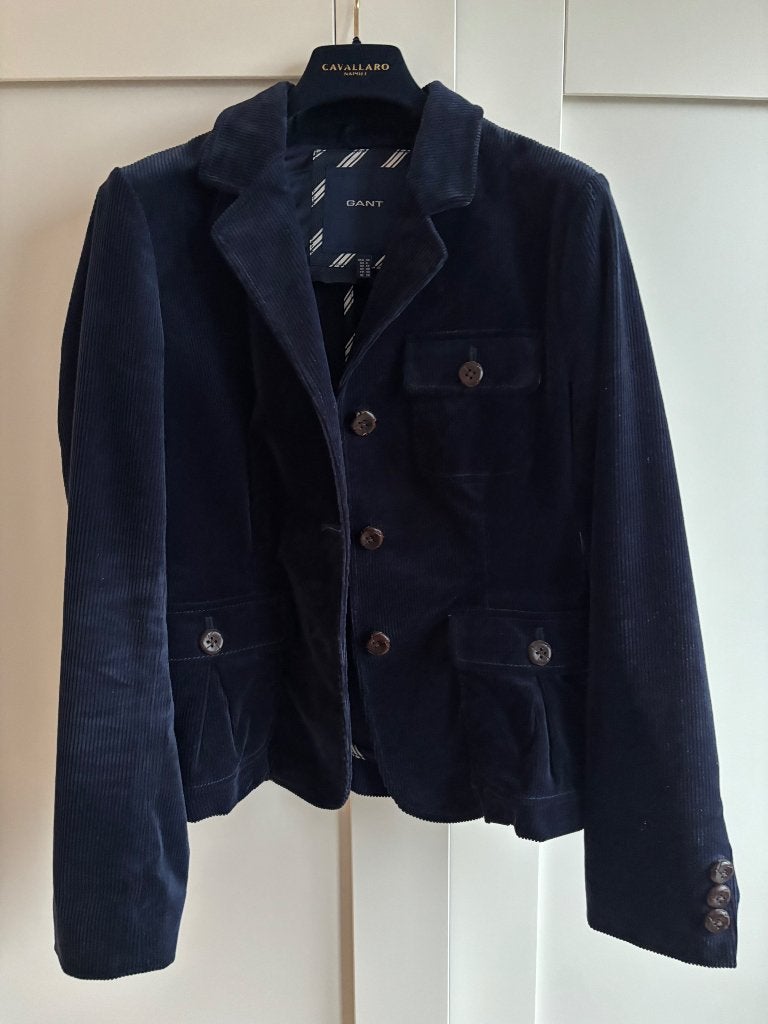 Dames blazer Gant donkerblauw, maat 38, Blauw, Jasje, Gedragen, Ophalen