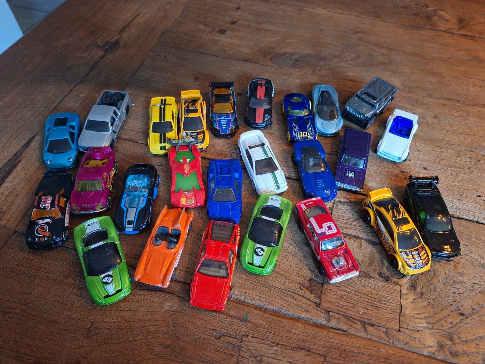 25x hotwheels, Ophalen of Verzenden