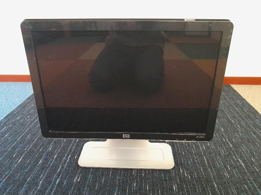 HP Monitor/ Beeldscherm 19" type w1907v, MET GELUID, Gebruikt, Ophalen of Verzenden, Overige typen, Hewlet Packard HP