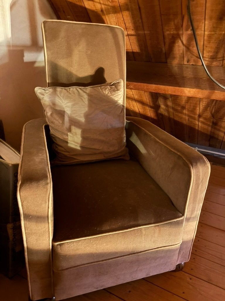 Art deco fauteuil, lounge chair jaren '20, Antiek en Kunst, Antiek | Meubels | Stoelen en Banken, Ophalen