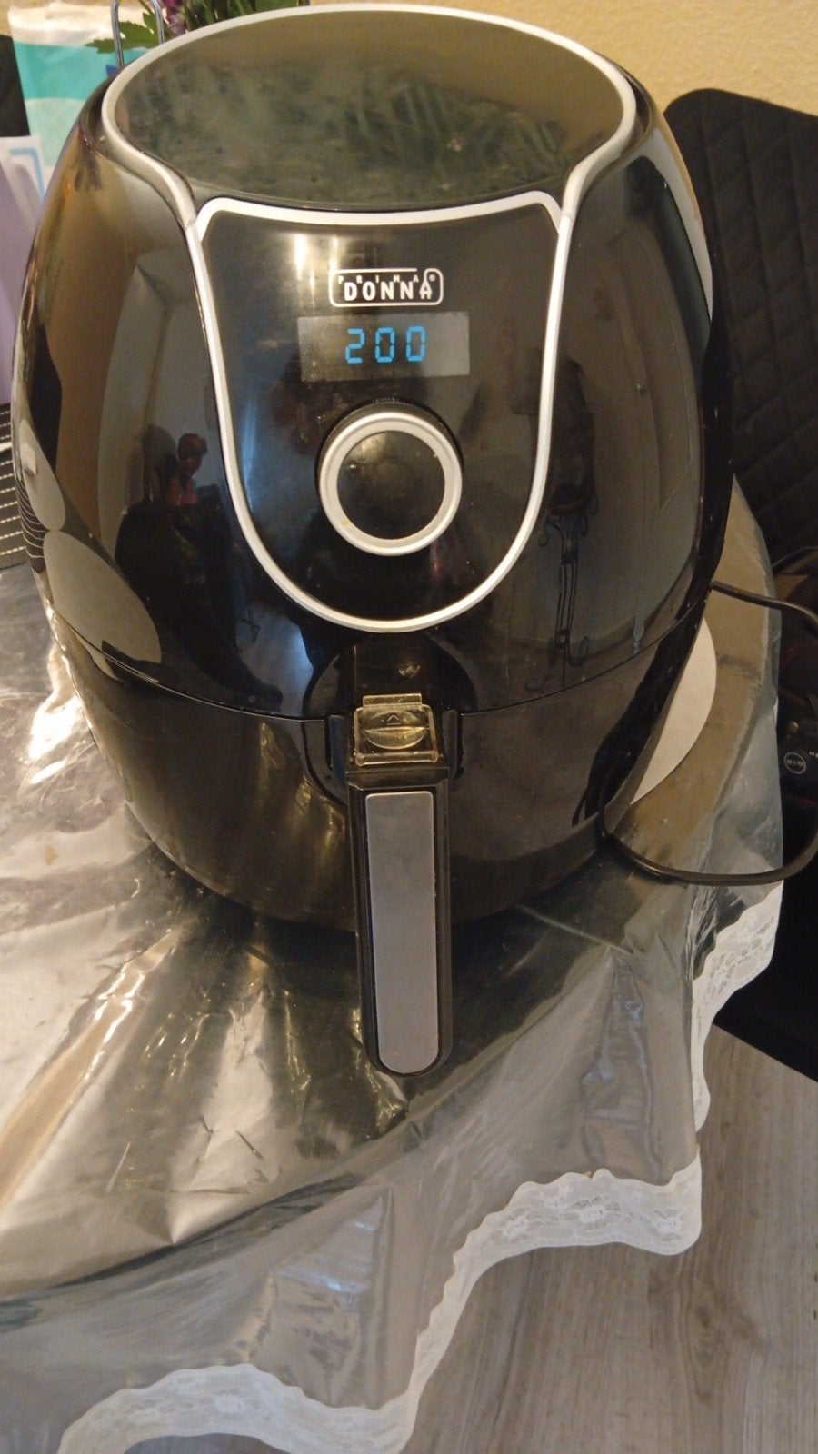 nette Prima Donna Airfryer 5,2L XXL 1700watt, Ophalen of Verzenden, Zo goed als nieuw, Airfryer XXL, 1500 gram of meer